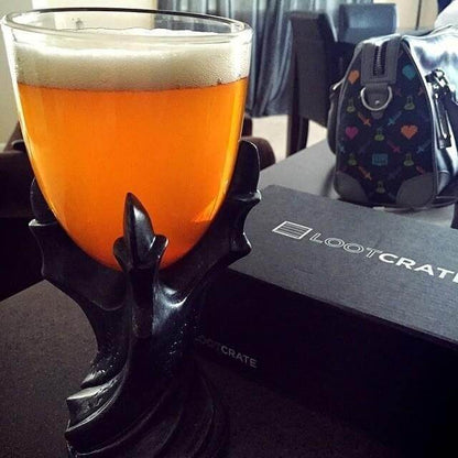 LZINA™ | Medieval Dragon Claw Vodka and Wine Goblet