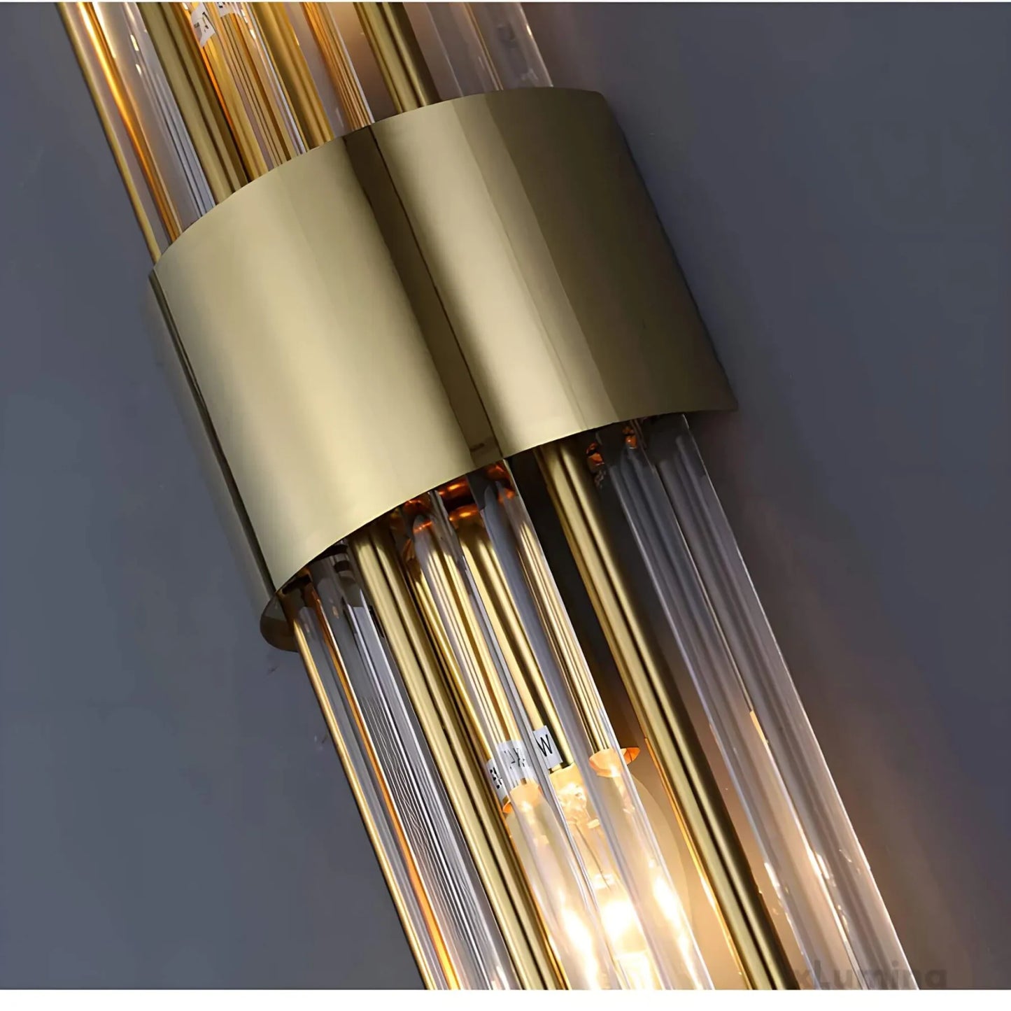 BowLift Crystal-Accented Wall Lamp – Elegant Decorative Lighting