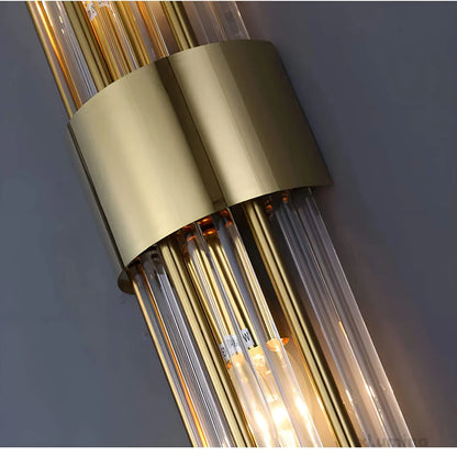 BowLift Crystal-Accented Wall Lamp – Elegant Decorative Lighting