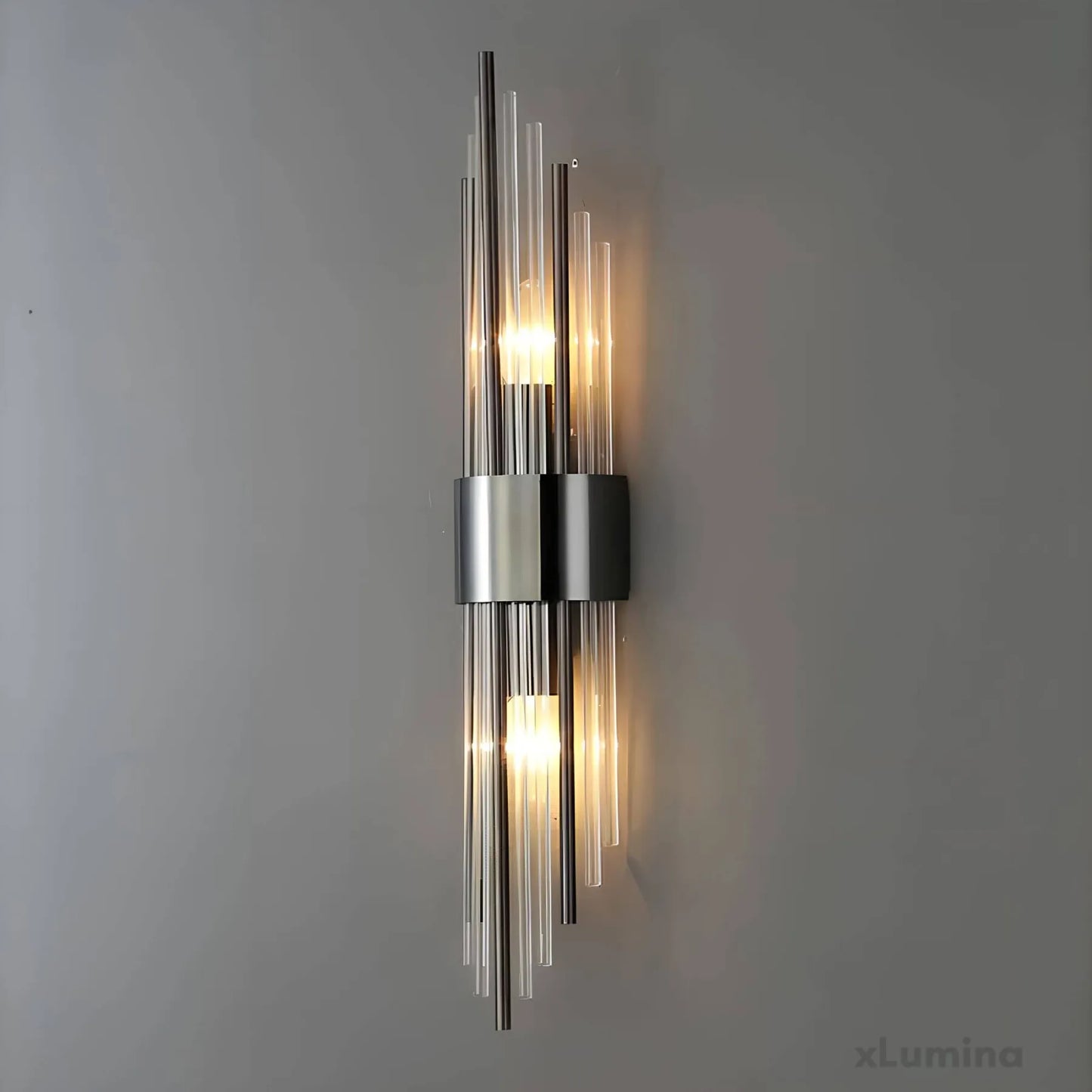 BowLift Crystal-Accented Wall Lamp – Elegant Decorative Lighting