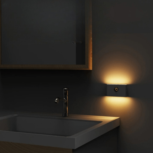 BowLift Cordless LED Night Lights with Motion Sensor – USB Rechargeable, Soft Warm Glow