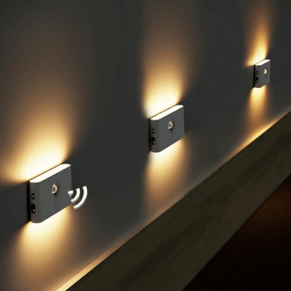 BowLift Cordless LED Night Lights with Motion Sensor – USB Rechargeable, Soft Warm Glow