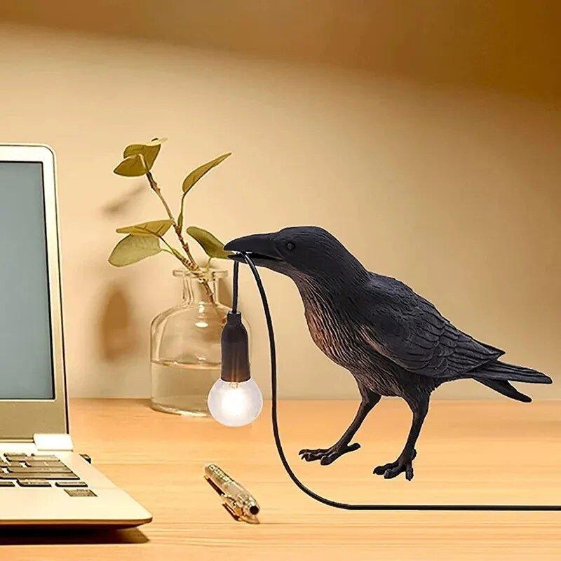 LZINA™ | Crow Bird Lamp