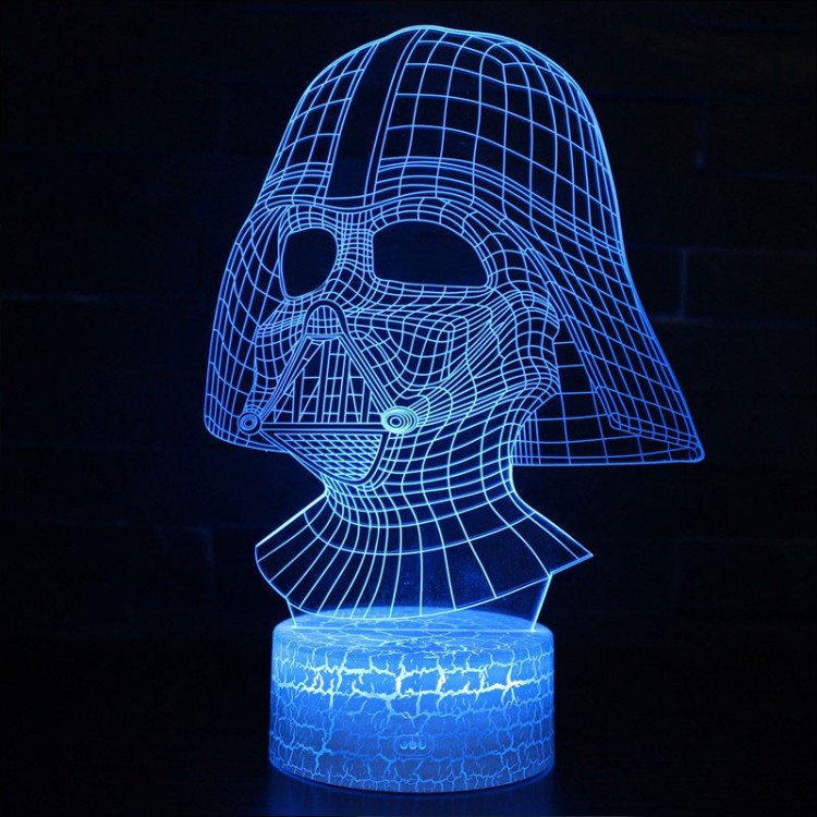 BowLift 3D LED Lamp - Darth Vader Helmet (Star Wars)