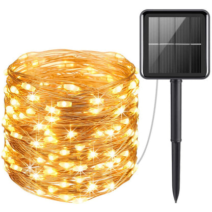 BowLift Solar-Powered Mini String Lights for Cozy Outdoor Ambiance