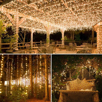 BowLift Solar-Powered Mini String Lights for Cozy Outdoor Ambiance