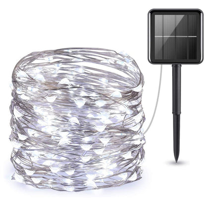 BowLift Solar-Powered Mini String Lights for Cozy Outdoor Ambiance