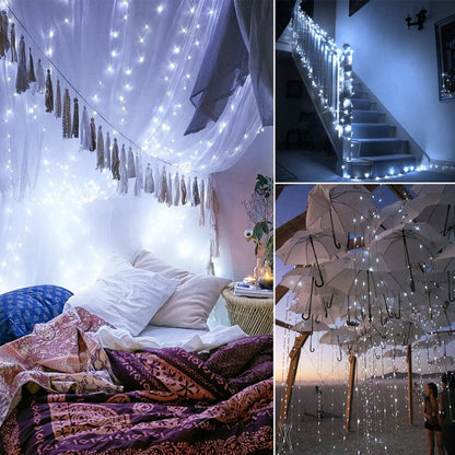 BowLift Solar-Powered Mini String Lights for Cozy Outdoor Ambiance