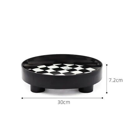 BowLift | Monochrome Chessboard Storage Tray