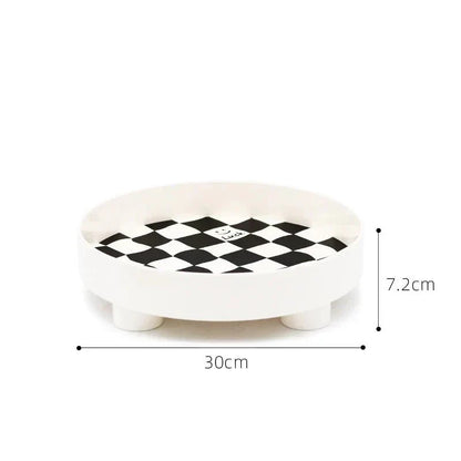 BowLift | Monochrome Chessboard Storage Tray