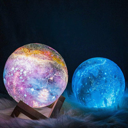 BowLift Scandinavian Moon Lamp – 16 Color Modes with Remote Control – Sky Edition
