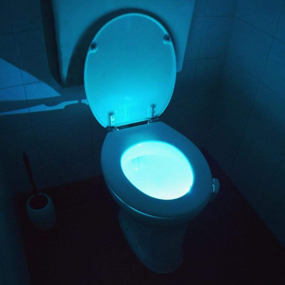 LZINA™ | Motion-Activated Toilet Night Light - GlowBowl
