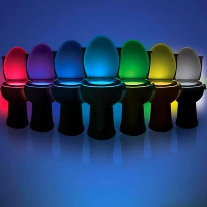 LZINA™ | Motion-Activated Toilet Night Light - GlowBowl
