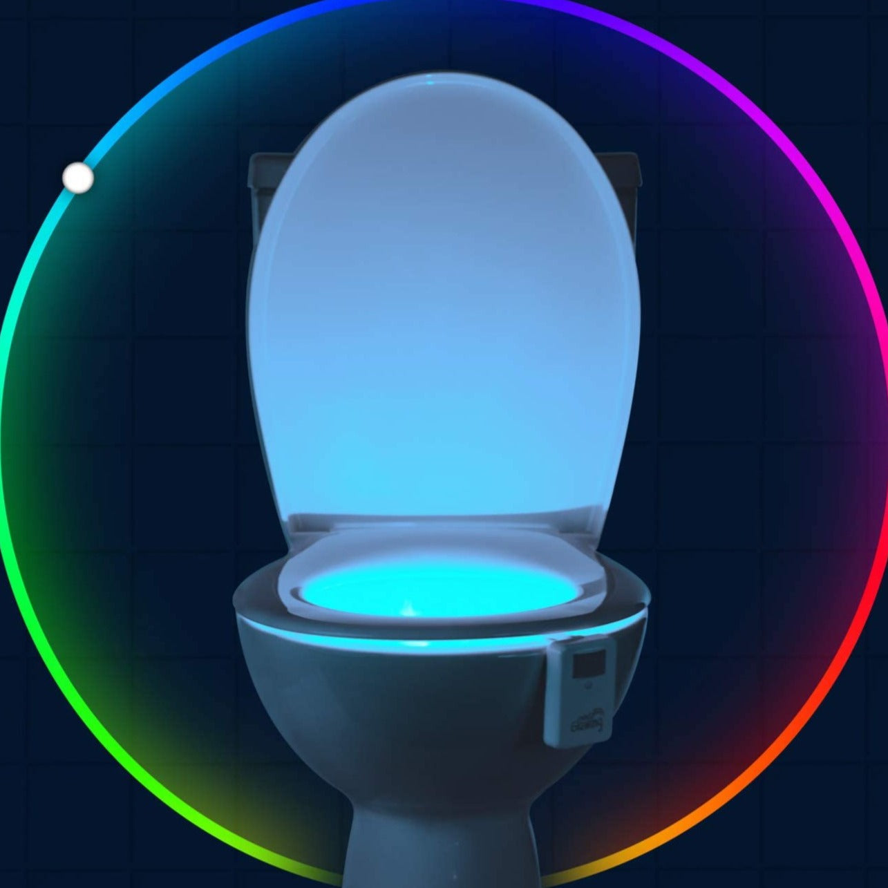 LZINA™ | Motion-Activated Toilet Night Light - GlowBowl