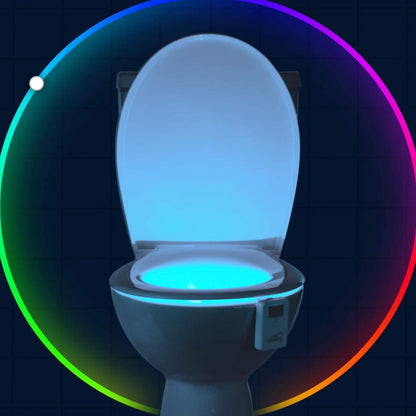LZINA™ | Motion-Activated Toilet Night Light - GlowBowl