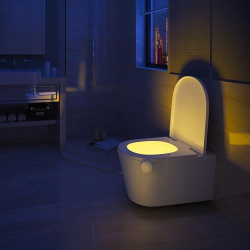 LZINA™ | Motion-Activated Toilet Night Light - GlowBowl