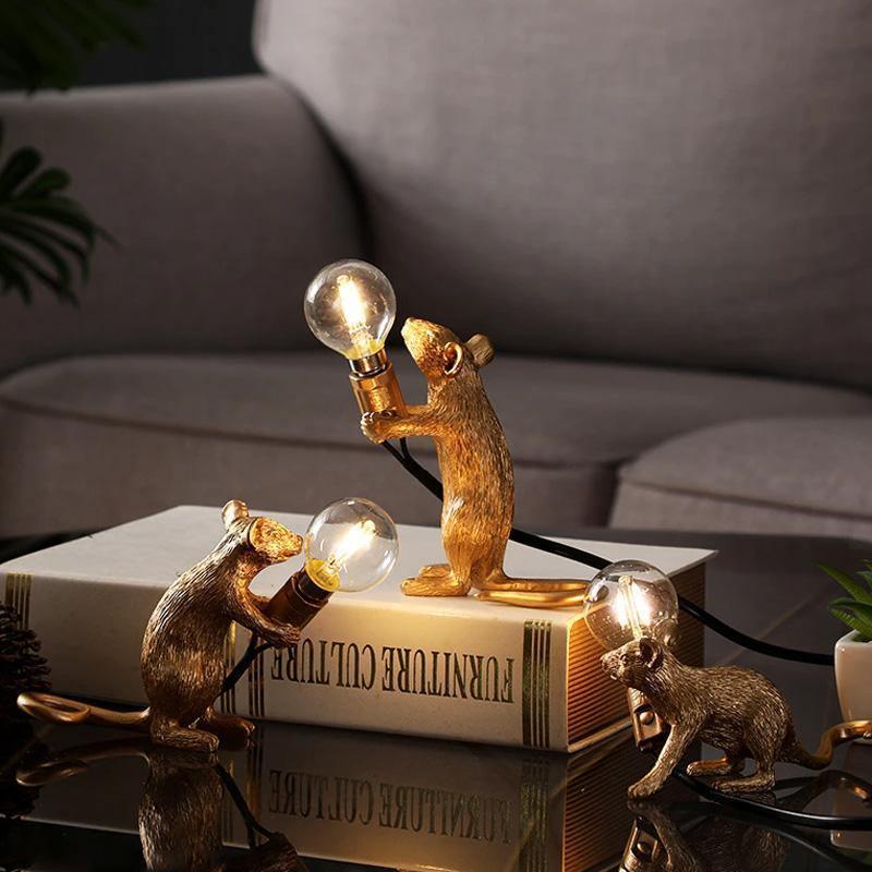 BowLift Mouse Lamp - A Unique, Stylish Decor Accent for Your Home