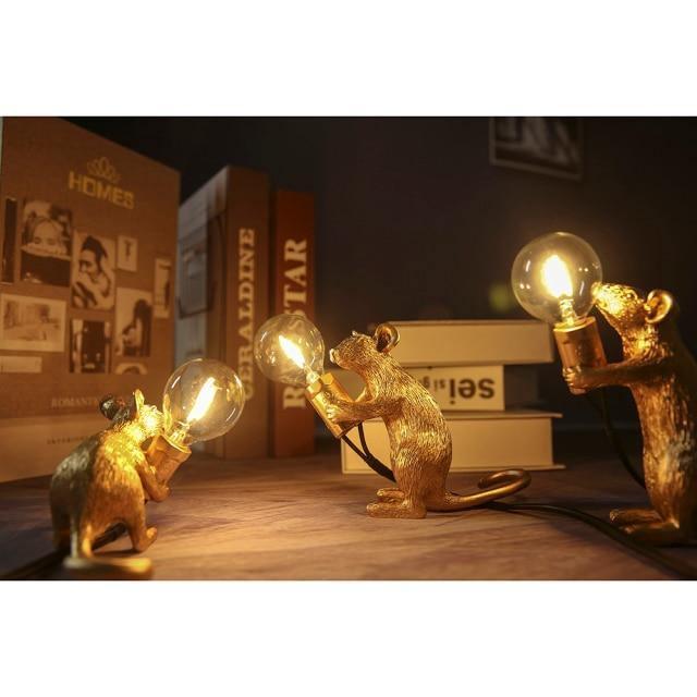 BowLift Mouse Lamp - A Unique, Stylish Decor Accent for Your Home