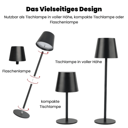 BowLift Wireless LED Table Lamp — Touch-Control, Dimmable Lighting