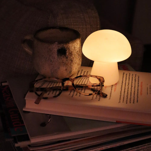LZINA™ | Mushroom-shaped Porcelain Night Light - MushGlow