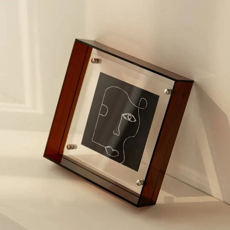 LZINA™ | Neon Acrylic Floating Picture Frame