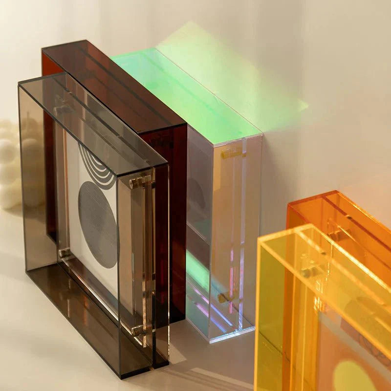 LZINA™ | Neon Acrylic Floating Picture Frame