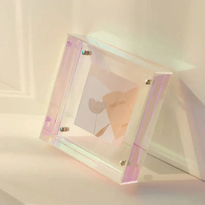 LZINA™ | Neon Acrylic Floating Picture Frame