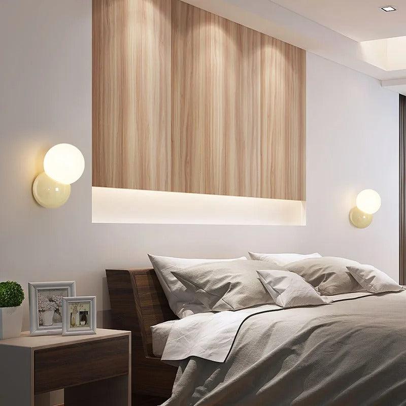 BowLift Nordic Bubble Wall Lamp with Push Button Switch