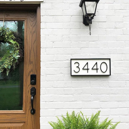 LZINA™ | Black house numbers