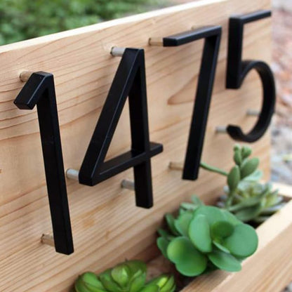 LZINA™ | Black house numbers