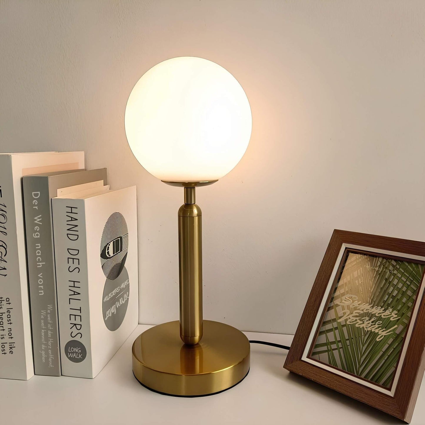 BowLift Glass Table Lamp - Elegant, Modern Lighting Accent