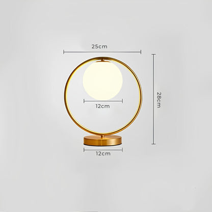 BowLift Glass Table Lamp - Elegant, Modern Lighting Accent