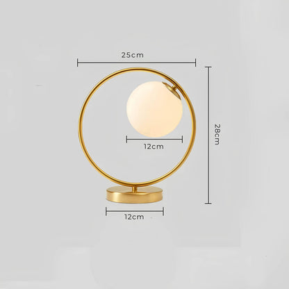 BowLift Glass Table Lamp - Elegant, Modern Lighting Accent