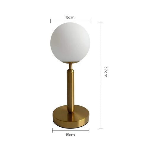BowLift Glass Table Lamp - Elegant, Modern Lighting Accent