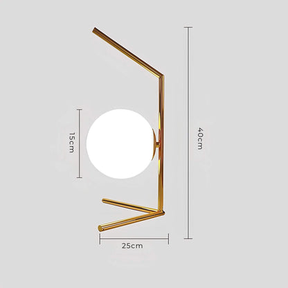 BowLift Glass Table Lamp - Elegant, Modern Lighting Accent