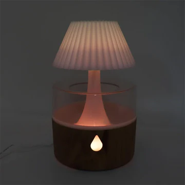 LZINA™ | Rain Cloud Humidifier - Cool Mist Aromatherapy Diffuser, USB-Powered with Night Light