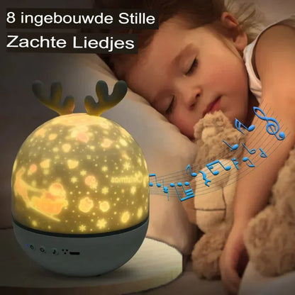 BowLift Starry Sky Projector Lamp for Kids – Enchanting Night Light