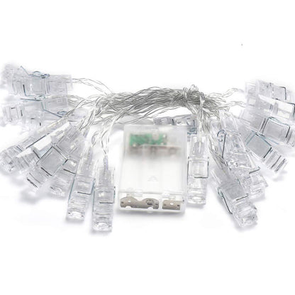 BowLift Photo Clip LED Fairy Lights for Pictures – Charming String Lights to Display Your Photos