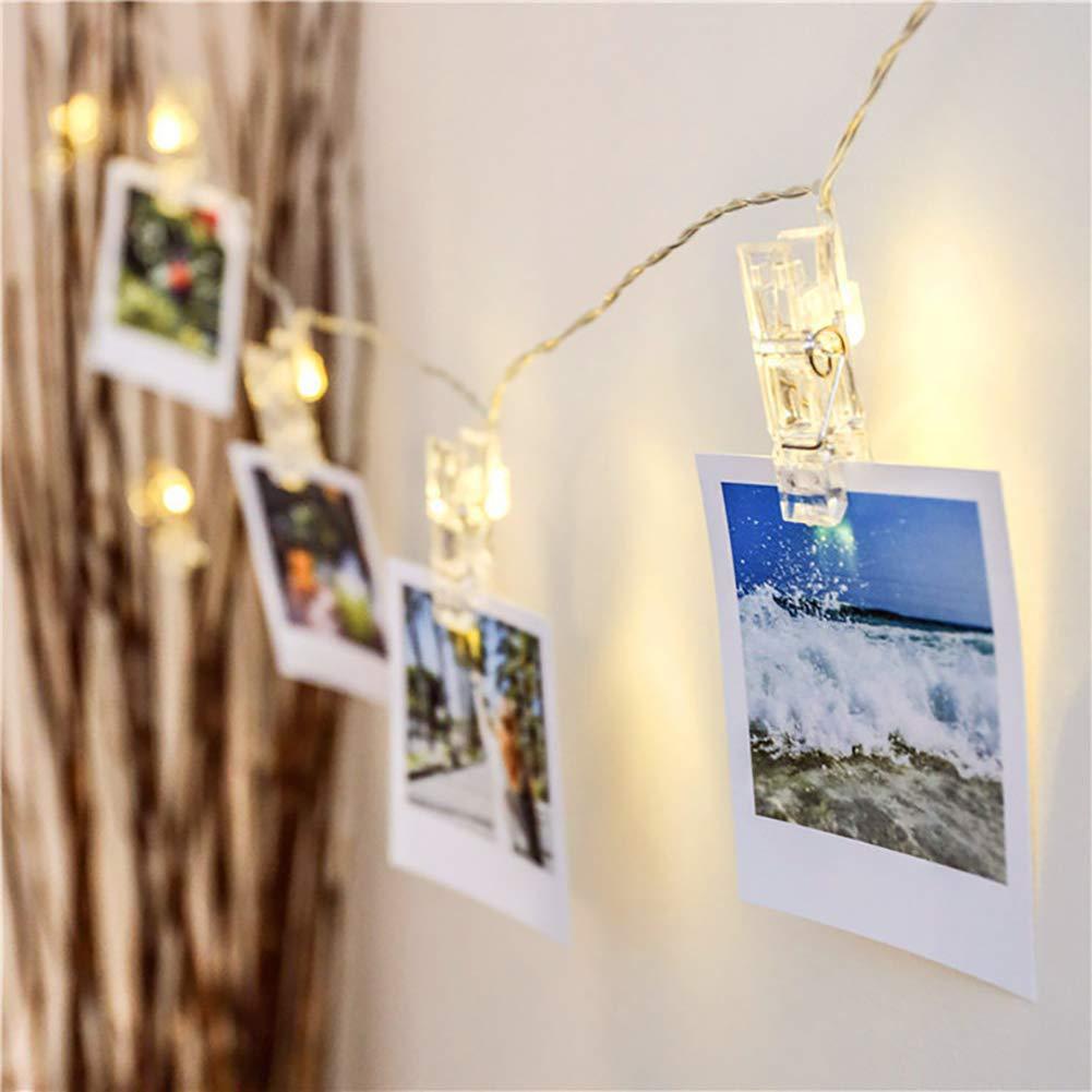 BowLift Photo Clip LED Fairy Lights for Pictures – Charming String Lights to Display Your Photos