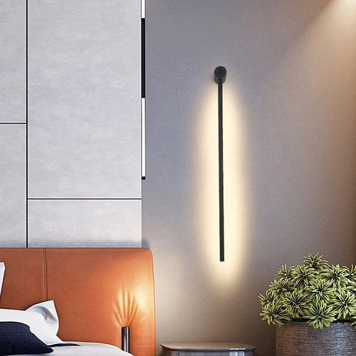 BowLift Urban Modern Minimalist LED Linear Wall Sconce — Sleek, Energy-Efficient Ambient Lighting