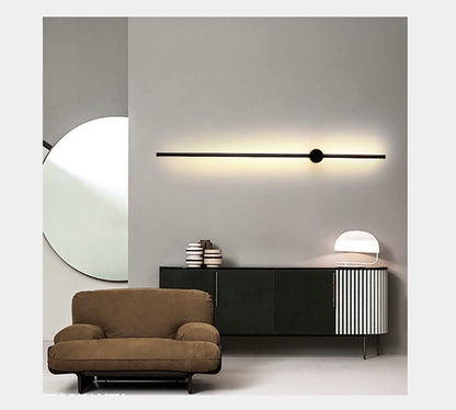 BowLift Urban Modern Minimalist LED Linear Wall Sconce — Sleek, Energy-Efficient Ambient Lighting