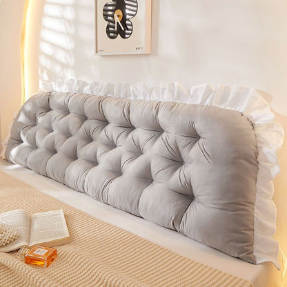 BowLift | Pink Tatami Pillow Headboard - Bed Sleeping Neck Body Pillow, Large Back Support Pillow for Bedroom Decor