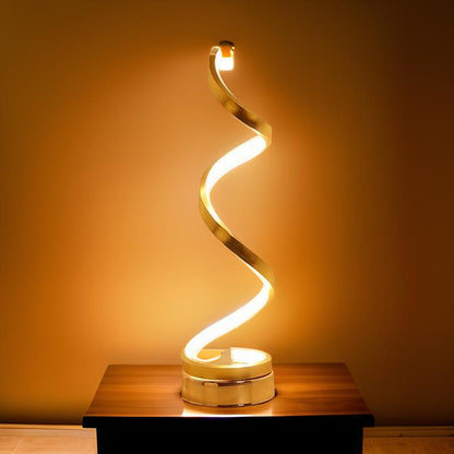BowLift Modern LED Table Lamp with Touch Control and Cozy Warm Light