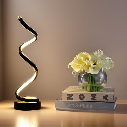 BowLift Modern LED Table Lamp with Touch Control and Cozy Warm Light
