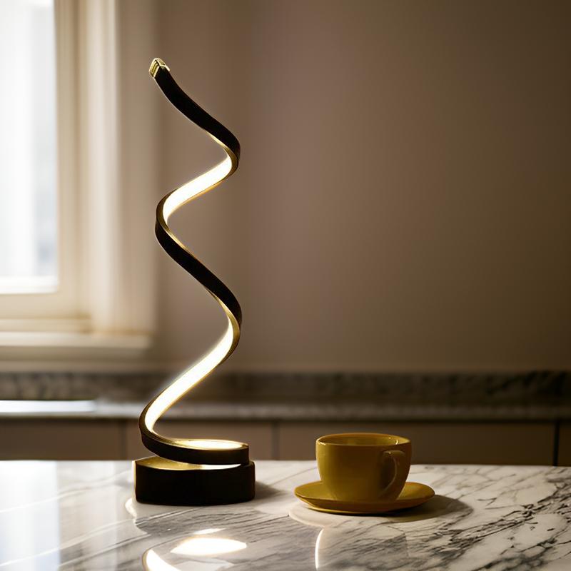 BowLift Modern LED Table Lamp with Touch Control and Cozy Warm Light