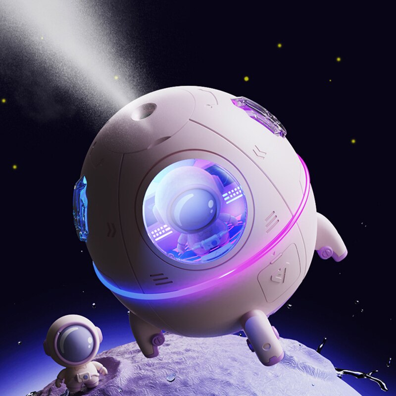 LZINA™ | Portable Astronaut Air Humidifier with Night Light & Aroma Diffuser - AstroMist