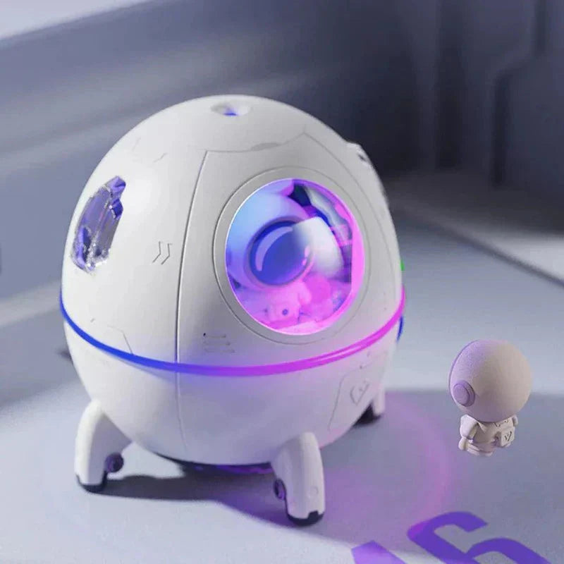 LZINA™ | Portable Astronaut Air Humidifier with Night Light & Aroma Diffuser - AstroMist