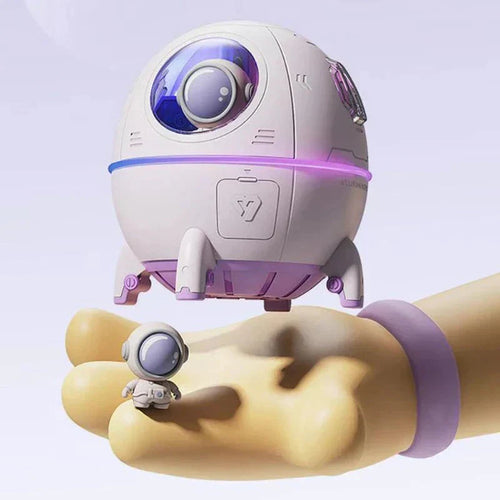 LZINA™ | Portable Astronaut Air Humidifier with Night Light & Aroma Diffuser - AstroMist