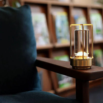 BowLift Waterproof & Portable Crystal Table Lamp – AuroraGlow