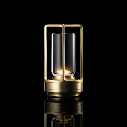 AuraLux BowLift: Luxury Wireless Table Lamp with Elegant Design
